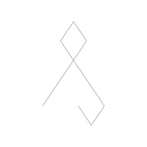 Geo Diamonds Straight Border 2