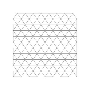 Geo Crosshatch Block 5