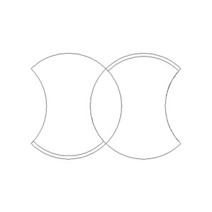 Apple Core Straight Border 2