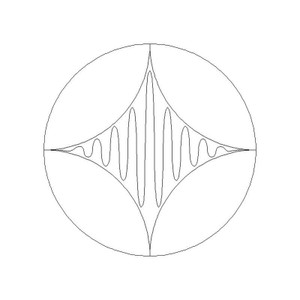 Apple Core Straight Border 1