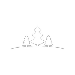 Fir Trees Triangle