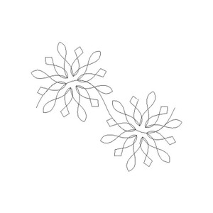 Snowflakes Pantograph