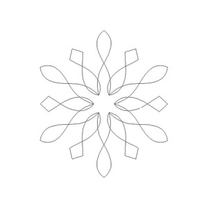 Snowflakes Motif 2