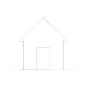 Houses Straight Border 2