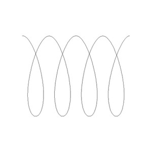 Loops Straight Border