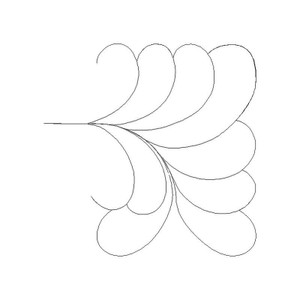 Traditional Feathers 1 Corner