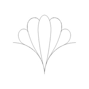 Traditional Feathers 3 Pantograph