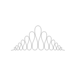 Ribbon Candy Triangle