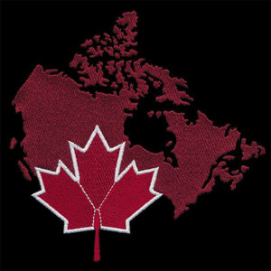Canada - Machine Embroidery Design