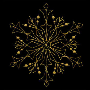 Linework Snowflake 3