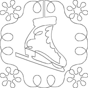 Ice Skate Block Single Run