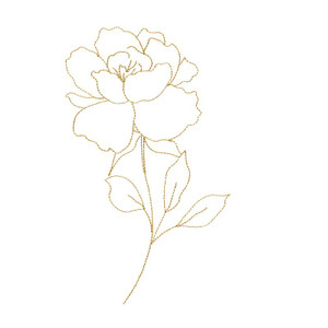 Gilded Floral 24