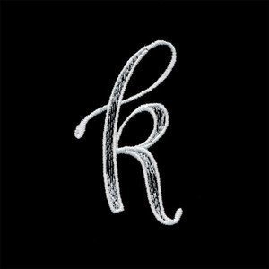 Handcrafted Lower Case K