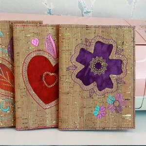 Reverse Applique Notebook Covers