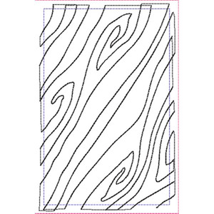 Woodgrain Rectangle 8