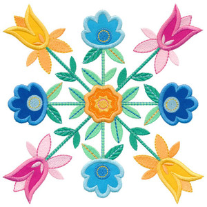 Baltimore Blooms Block 5