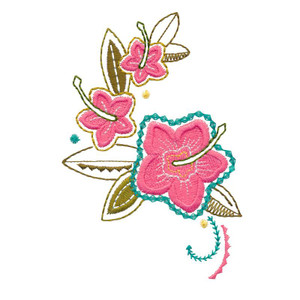 Tropical Flowers | 12868-13