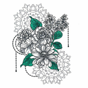 Mixed Flower Mandala