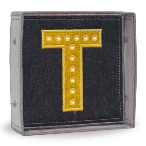 Freestanding Lighted Letter T