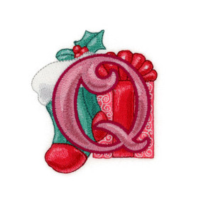 Holiday Monogram Q