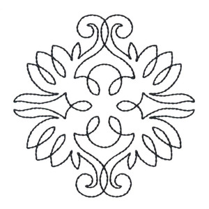 Floral Medallion | 82030-08