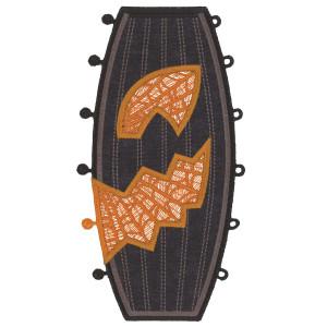 Tall Jack-O-Lantern Face Section 2 FSA