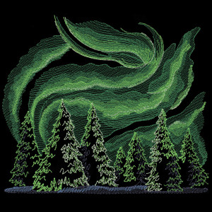 Winter Northern Lights 1