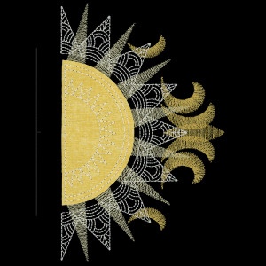 Sun Applique Right