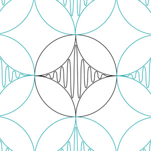 Apple Core Straight Border 1 | LA80217-06