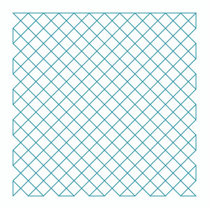 Geo Crosshatch Block 1 | LA80218-01