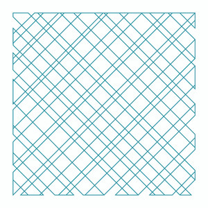 Geo Crosshatch Block 3 | LA80218-03