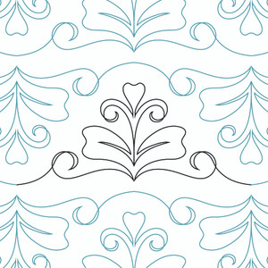 Heart Shaped Leaves Triangle | LA80261-05 Heart Shaped Leaves Triangle | LA80261-05