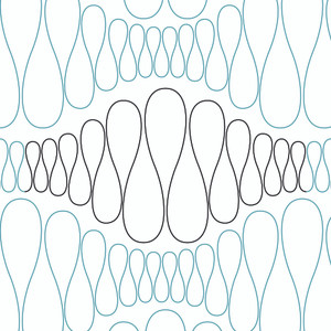 Ribbon Candy Pantograph | LA80276-03 Ribbon Candy Pantograph | LA80276-03