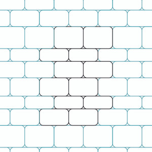 Rounded Rectangles Pantograph 2 | LA80242-03