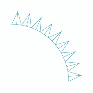 Circles & Rings - Quarter Ring 6