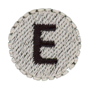 Letter E Bead