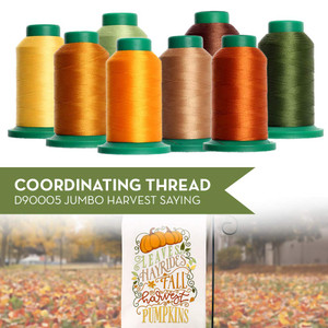 Jumbo Harvest Saying D90005 - Coordinating Thread