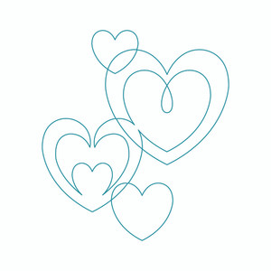 I Heart Quilting Motif 3 I Heart Quilting Motif 3