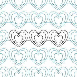I Heart Quilting Border 1 I Heart Quilting Border 1