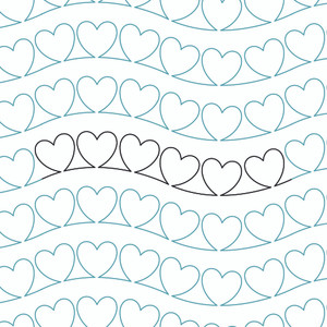 I Heart Quilting Border 2 I Heart Quilting Border 2