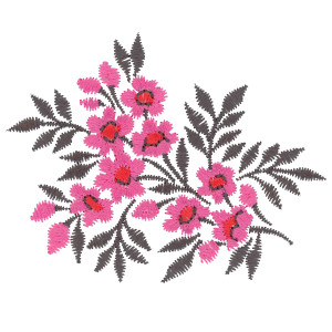 Full Moon Forest Floral 1