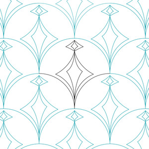 Art Deco Clamshell 4 | LAPK10005-04