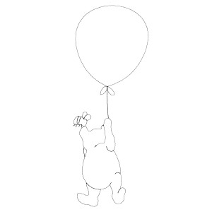 Winne-the-Pooh Motif