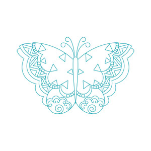 Flutterbyes Motif 1 DIGITAL