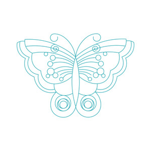 Flutterbyes Motif 2 DIGITAL