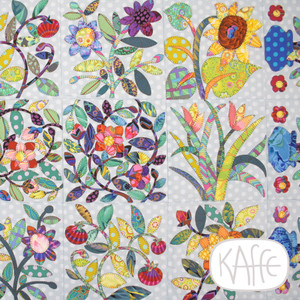Leafy Appliques Quilt by Kaffe Fassett