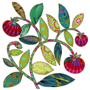 No. 3 Tomato Reversed Applique