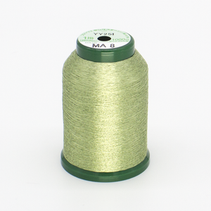 KingStar Metallic Embroidery Thread - Pale Green (MA8)
