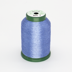 KingStar Metallic Embroidery Thread - Pacific Blue (MA7)