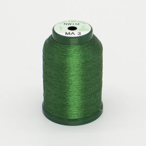 KingStar Metallic Embroidery Thread - Green (MA3)